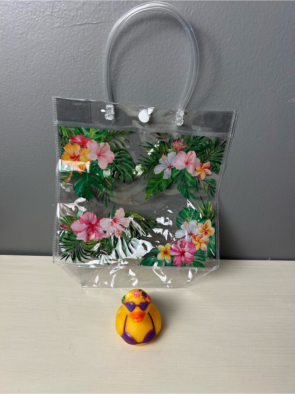 Choice of Duck & Clear Tropical Tote - Picture 9 of 15